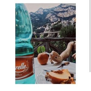 “I miss you.” print by Sarah Bahbah